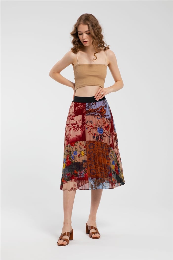 Avrile İnce Askılı Triko Crop  BEJ  A21-10418