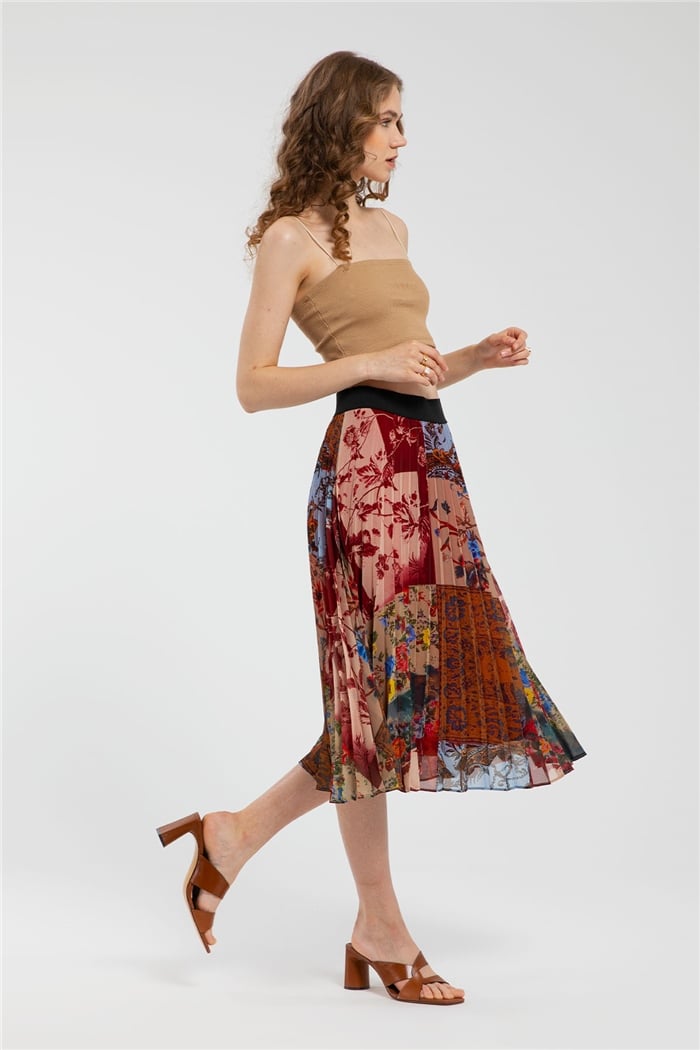 Avrile İnce Askılı Triko Crop  BEJ  A21-10418