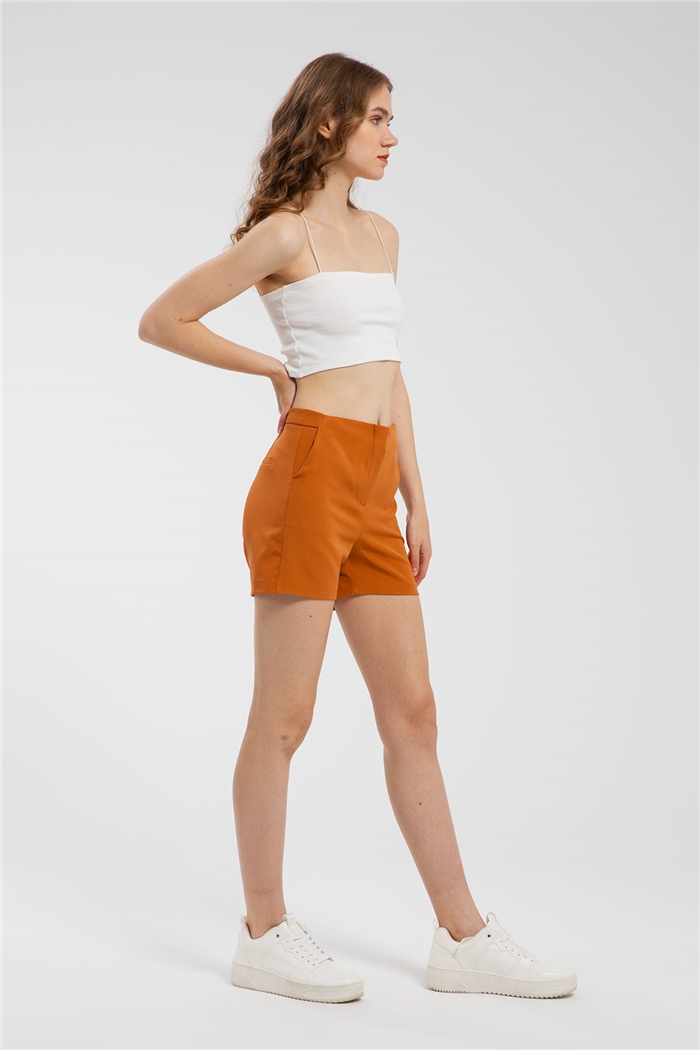 Avrile İnce Askılı Triko Crop  BEYAZ  A21-10418