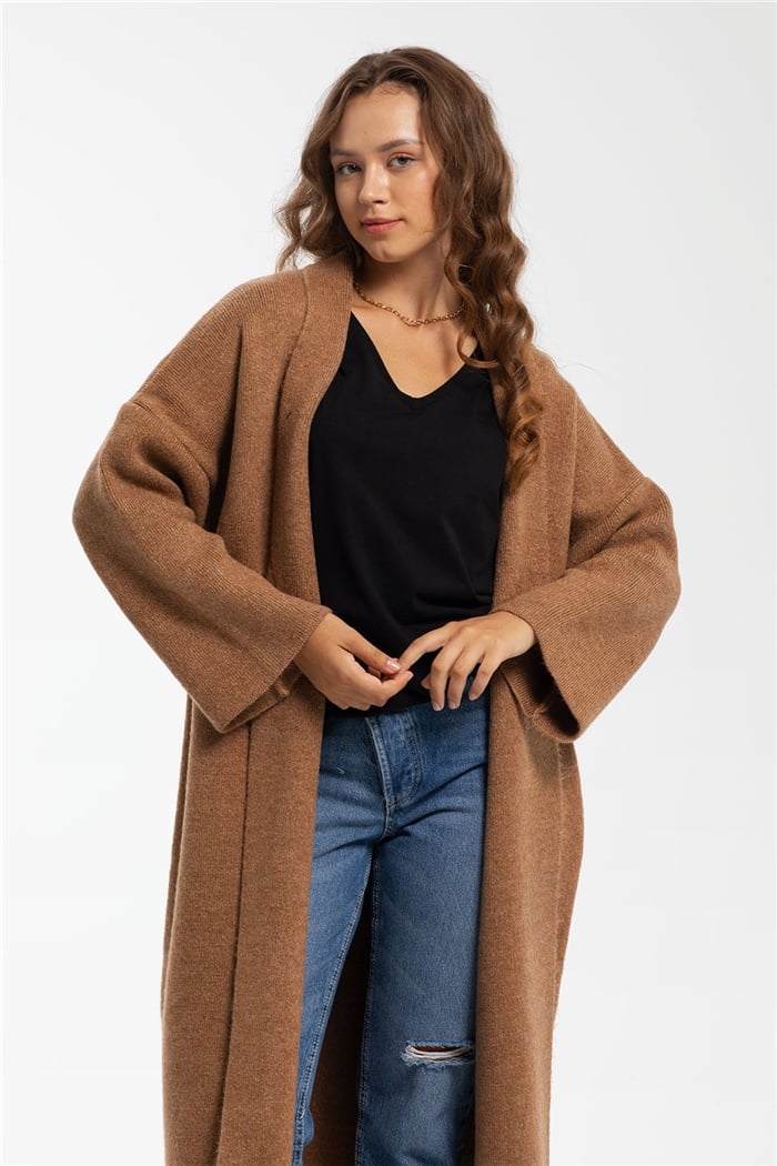 Avrile Salaş Triko Hırka  CAMEL  A91828-S