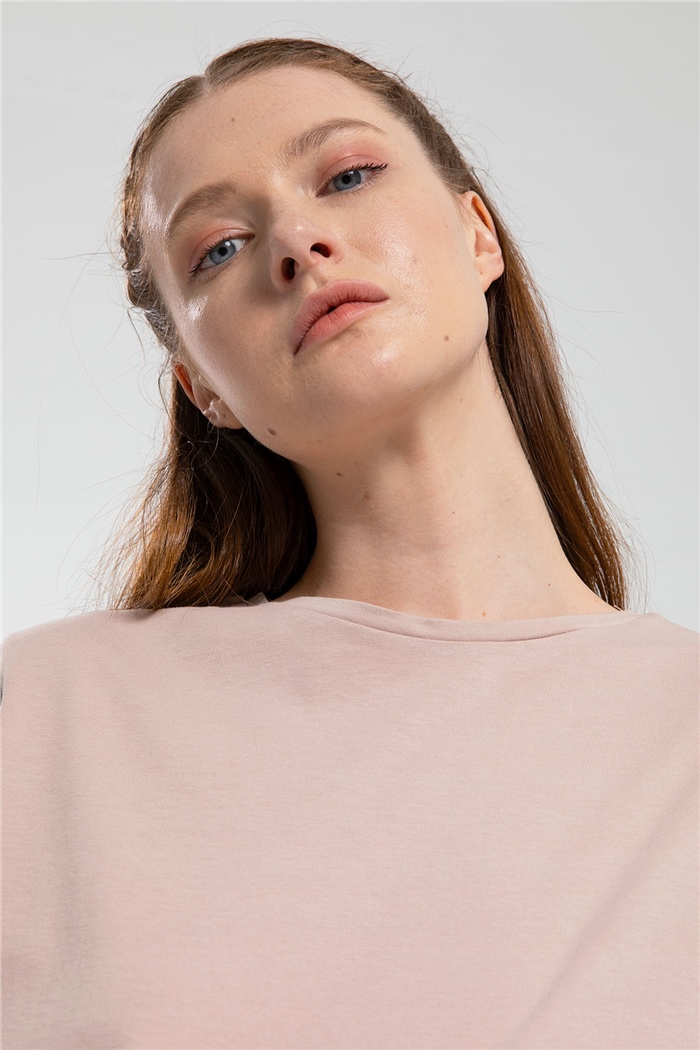 Avrile T-Shirt  BEJ  A21-10427
