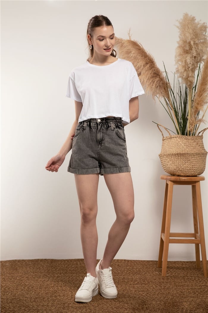 Avrile T-shirt  BEYAZ  A21-10393