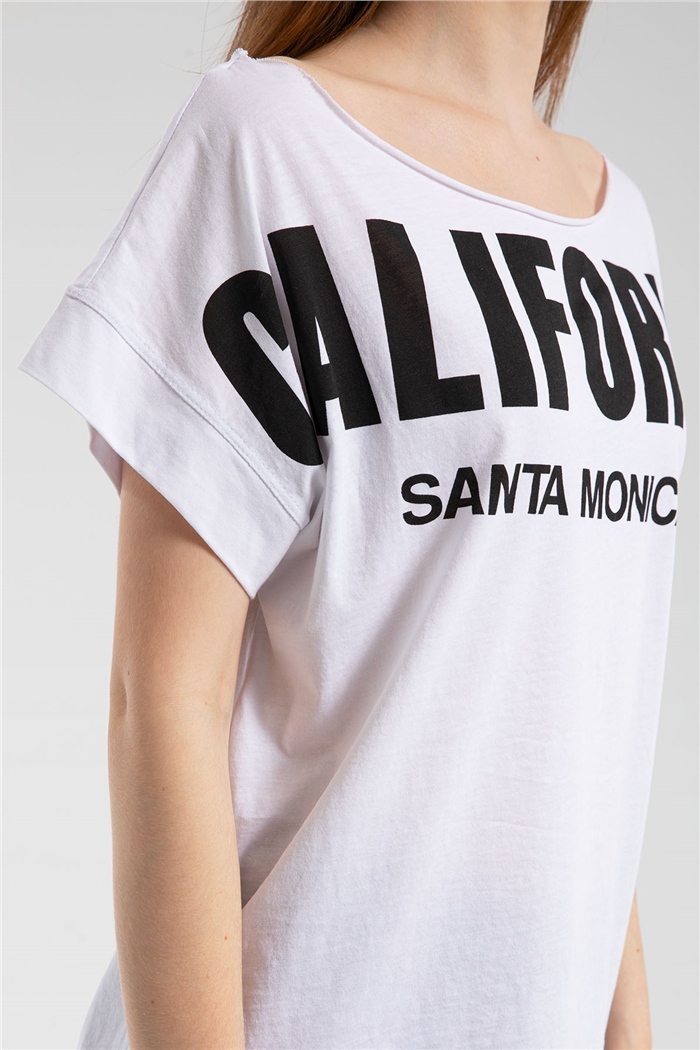 Avrile T-Shirt  BEYAZ  A21-10395