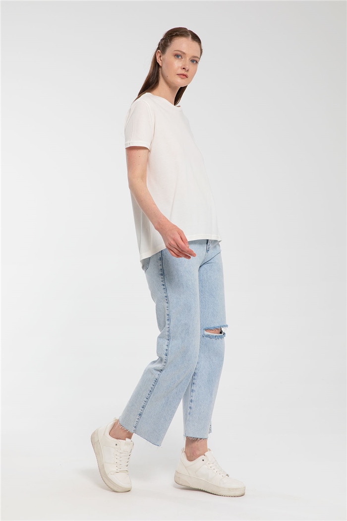 Avrile T-Shirt  EKRU  A21-10427