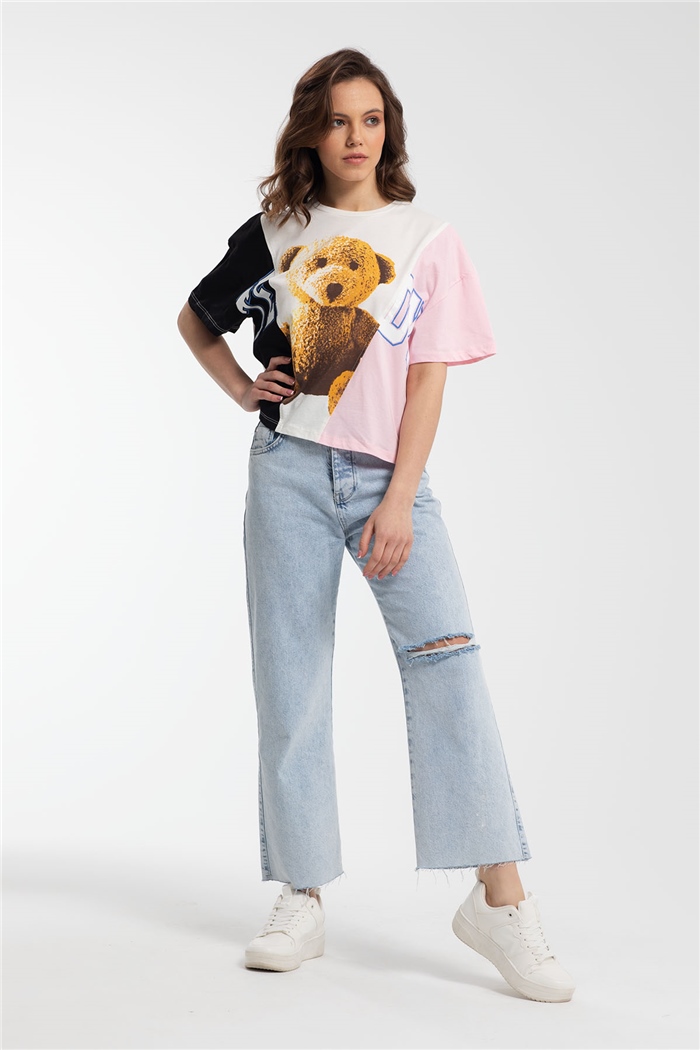 Avrile T-Shirt  EKRU  A21-10434