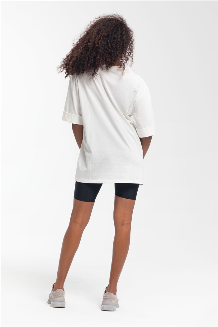 Avrile T-Shirt  EKRU  A21-10464