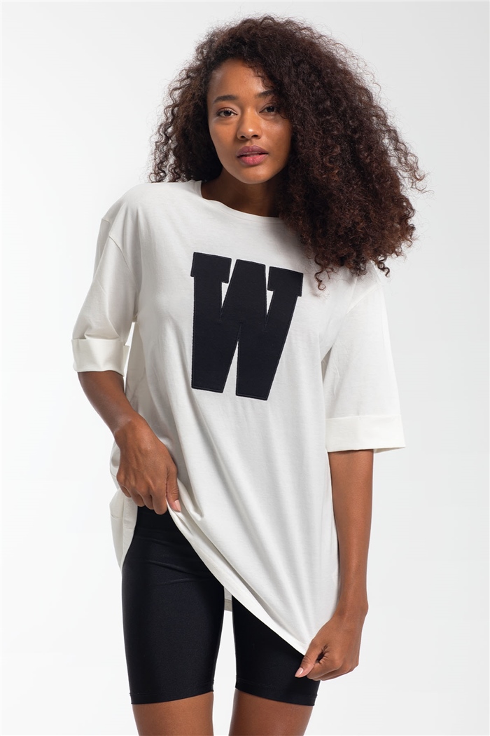 Avrile T-Shirt  EKRU  A21-10464