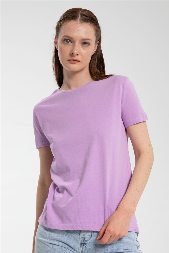 Avrile T-Shirt  LİLA  A21-10427