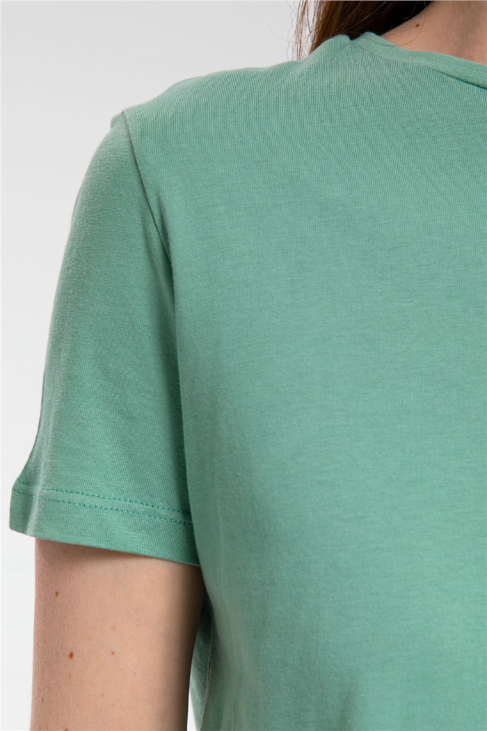 Avrile T-Shirt  MİNT YEŞİLİ  A21-10427