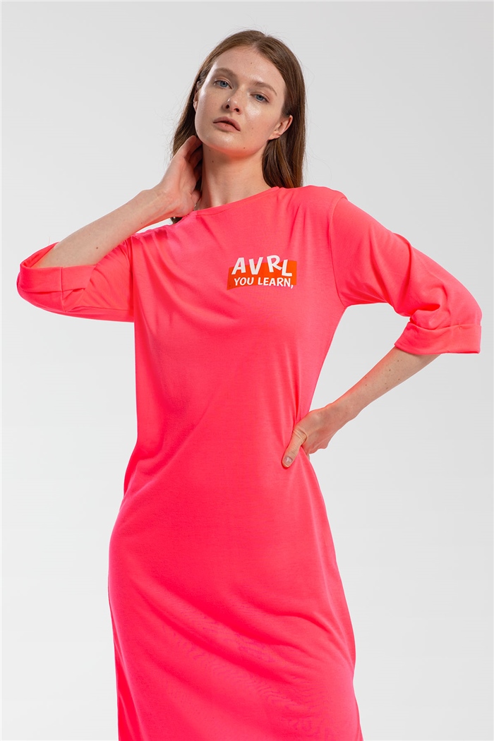 Avrile T-Shirt  NEON FUŞYA  A21-10422