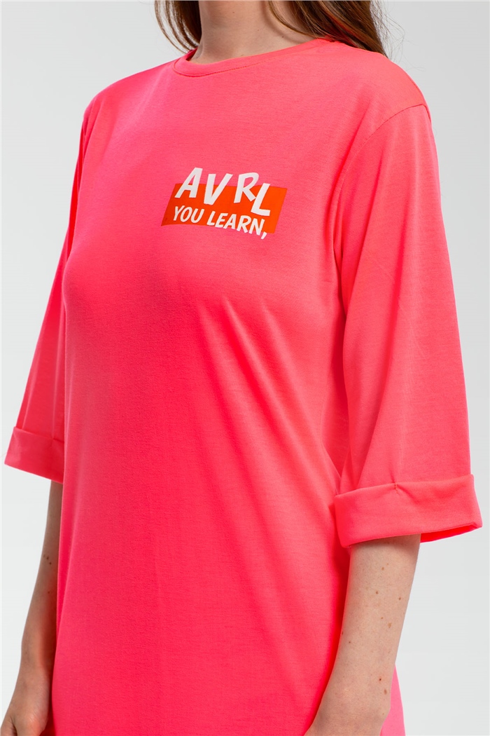Avrile T-Shirt  NEON FUŞYA  A21-10422