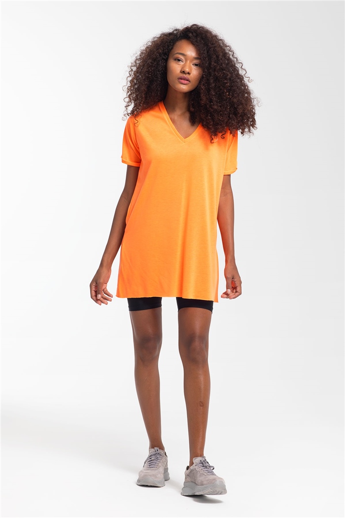 Avrile T-Shirt  ORANJ  A19-10226