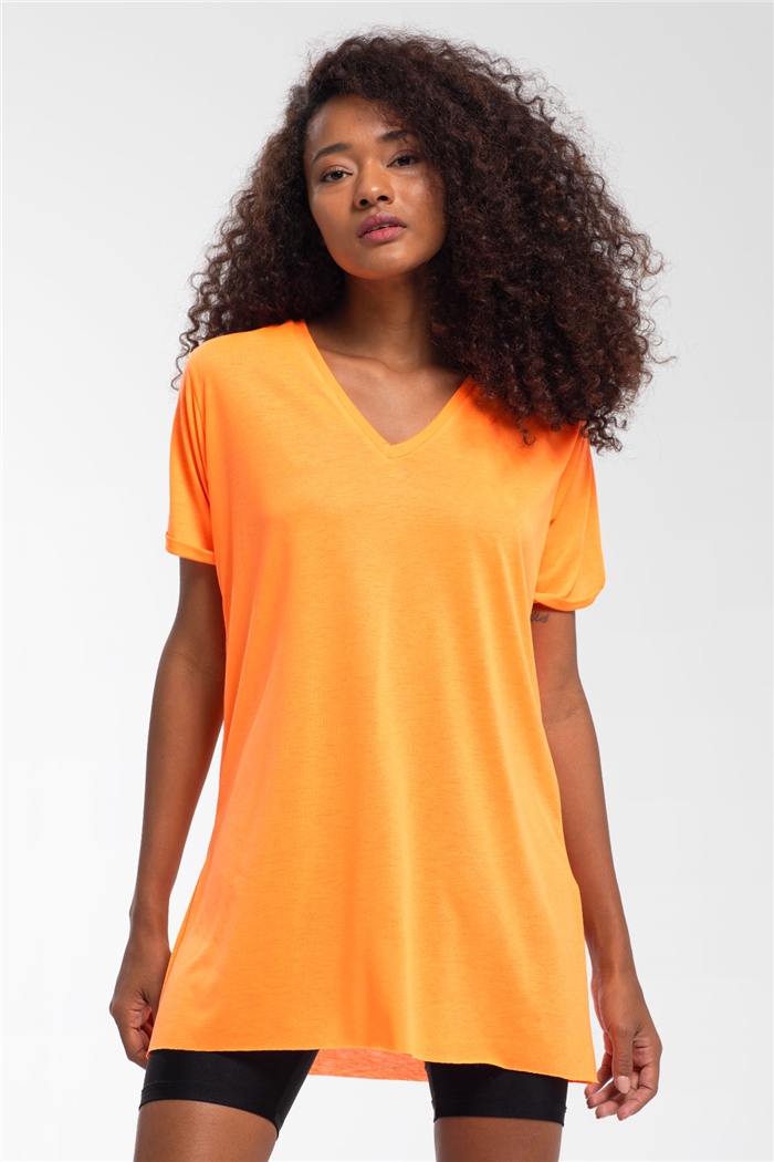 Avrile T-Shirt  ORANJ  A19-10226
