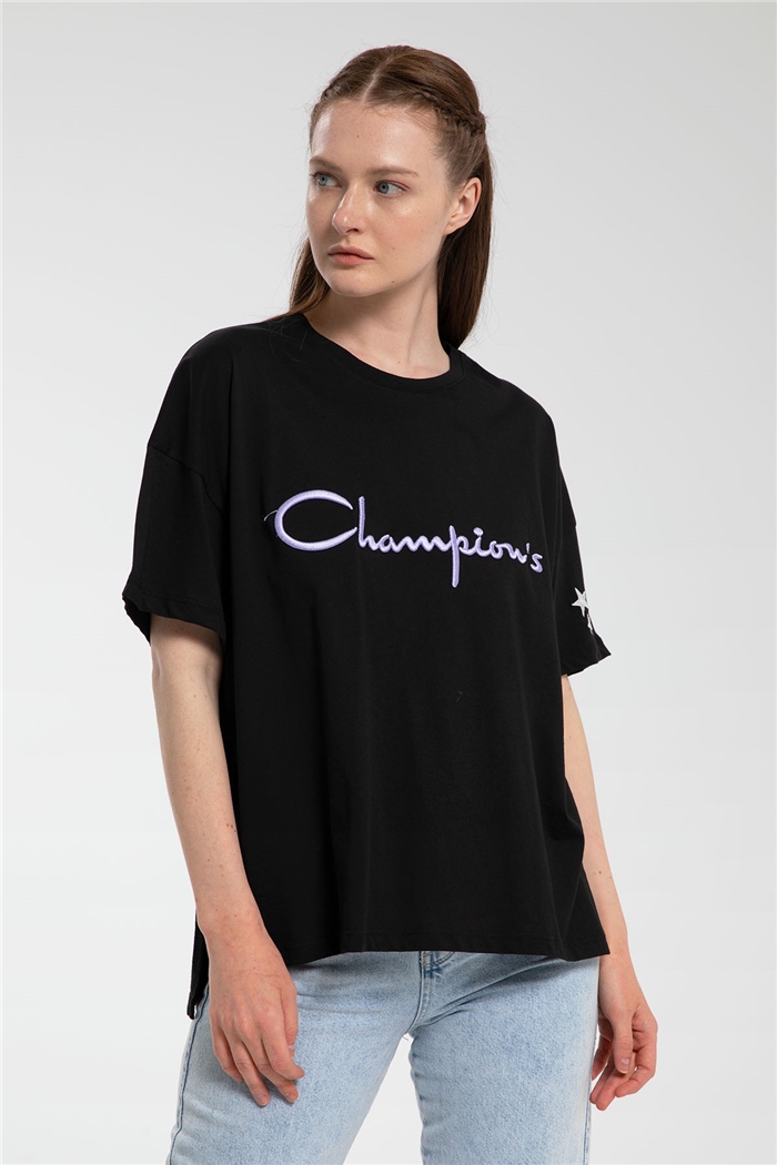 Avrile T-Shirt  SİYAH  A21-10409