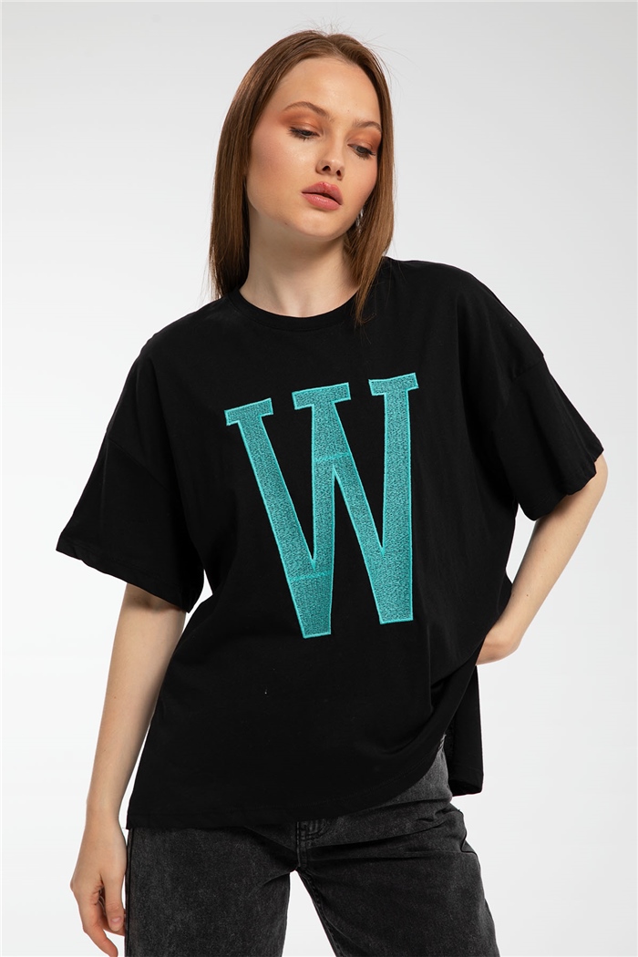 Avrile T-Shirt  SİYAH  A21-10410