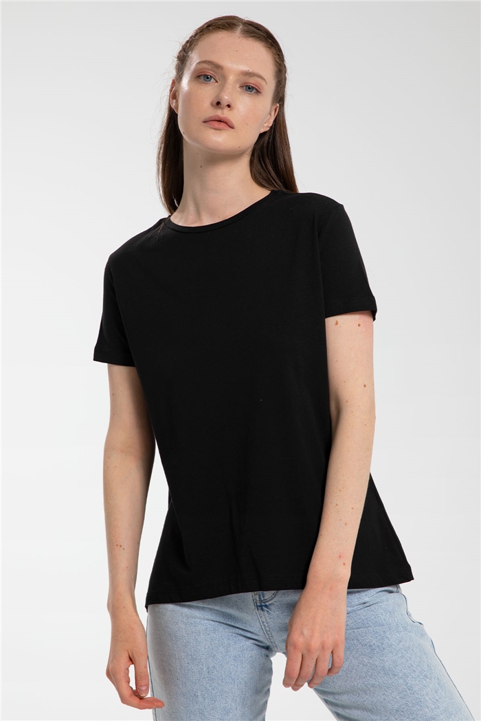 Avrile T-Shirt  SİYAH  A21-10427