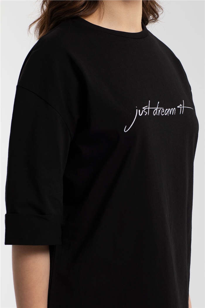 Avrile T-Shirt  SİYAH  A21-10437