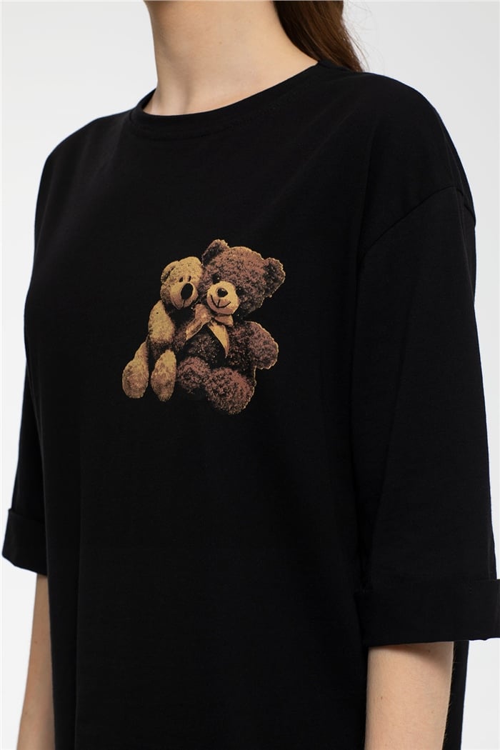 Avrile T-Shirt  SİYAH  A21-10455