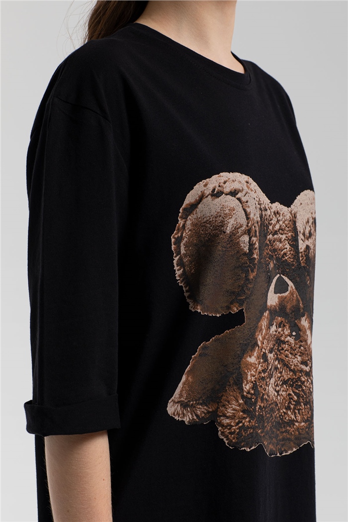 Avrile T-Shirt  SİYAH  A21-10456