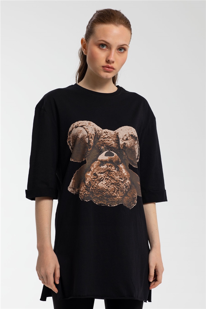 Avrile T-Shirt  SİYAH  A21-10456