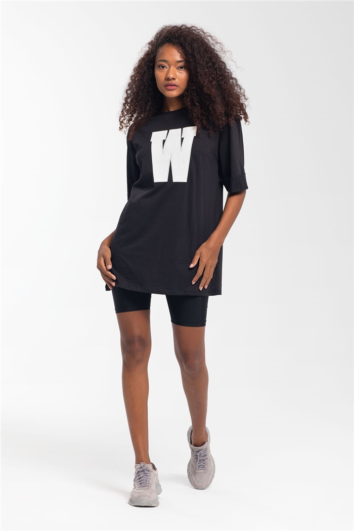 Avrile T-Shirt  SİYAH  A21-10464