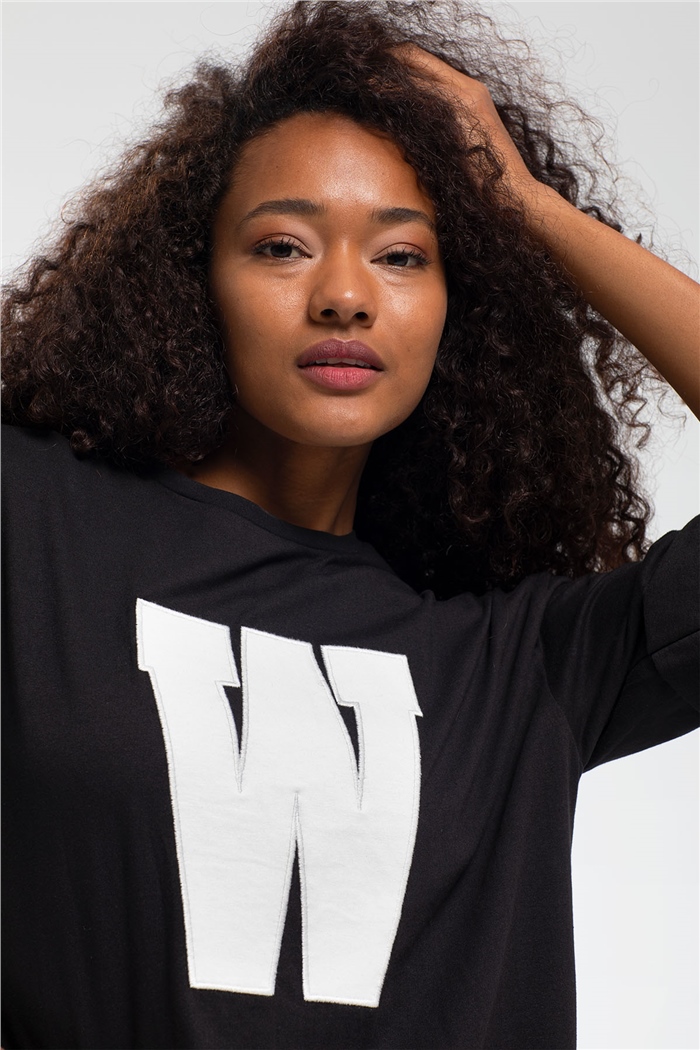 Avrile T-Shirt  SİYAH  A21-10464