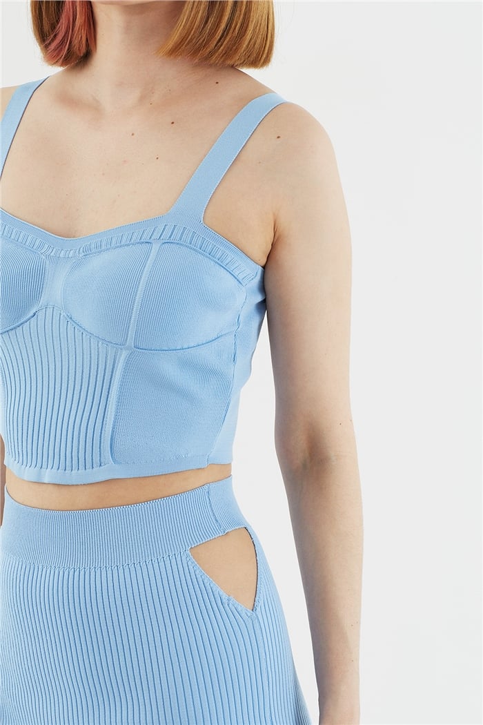 Avrile Triko Takım  BEBE MAVİ  A92066-S