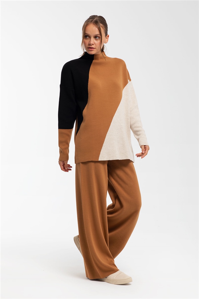 Avrile Triko Takım  BEJ-CAMEL  A91840-S