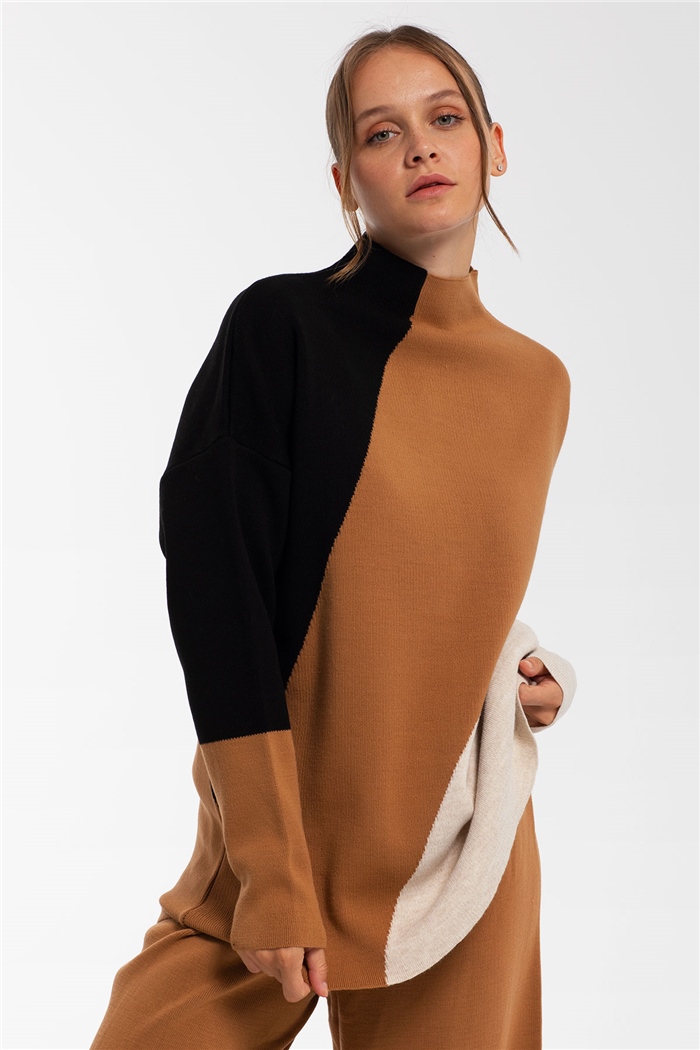 Avrile Triko Takım  BEJ-CAMEL  A91840-S