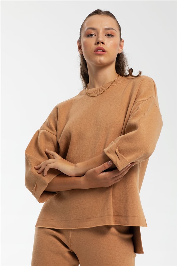 Avrile Triko Takm  CAMEL  A91222-S