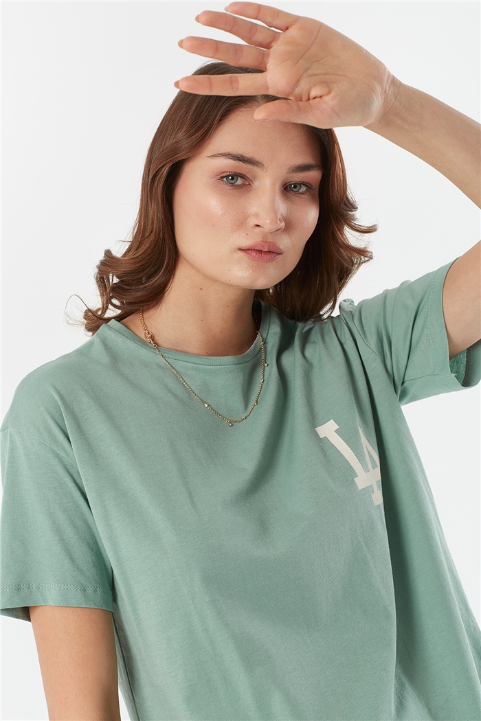 Nisan BASKILI T SHIRT  MİNT  N22-1310