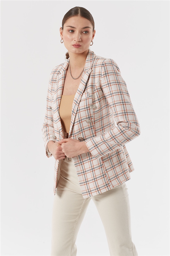 Nisan Blazer Ceket  ORANJ  N22-1336