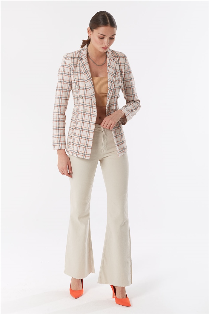 Nisan Blazer Ceket  ORANJ  N22-1336