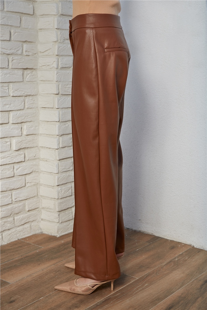 Nisan Deri Pantolon  TABA  N22-1538