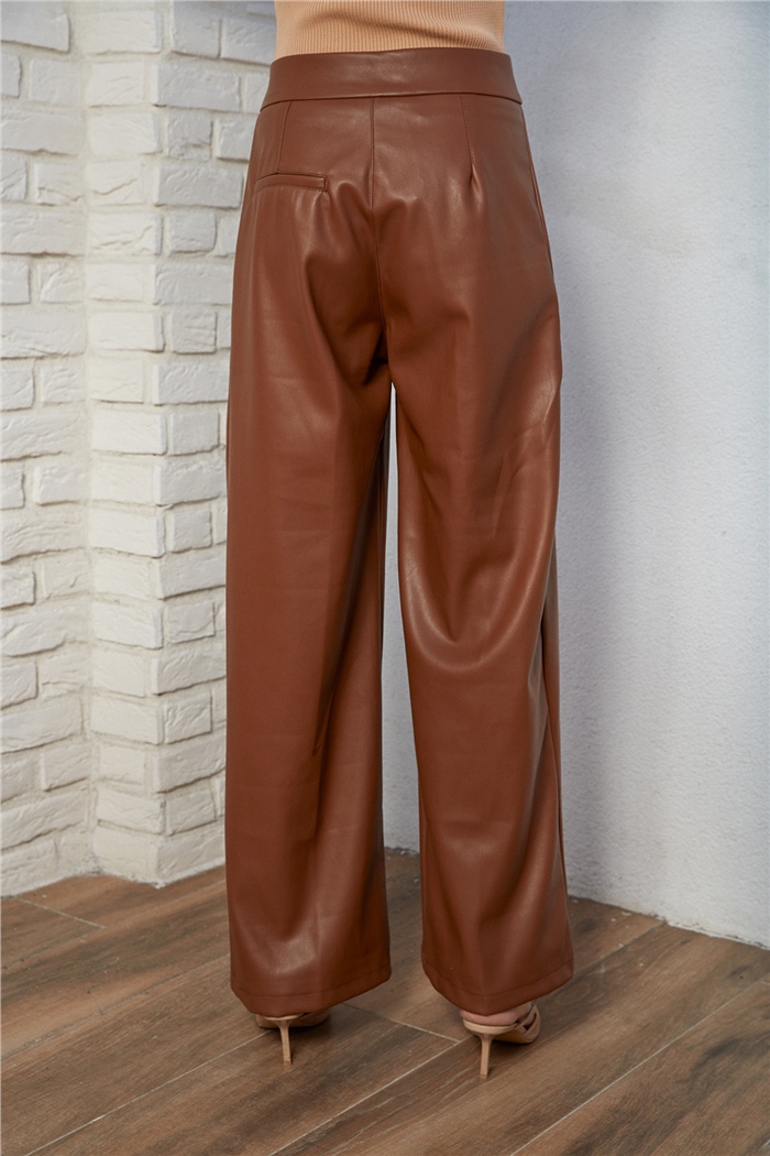 Nisan Deri Pantolon  TABA  N22-1538