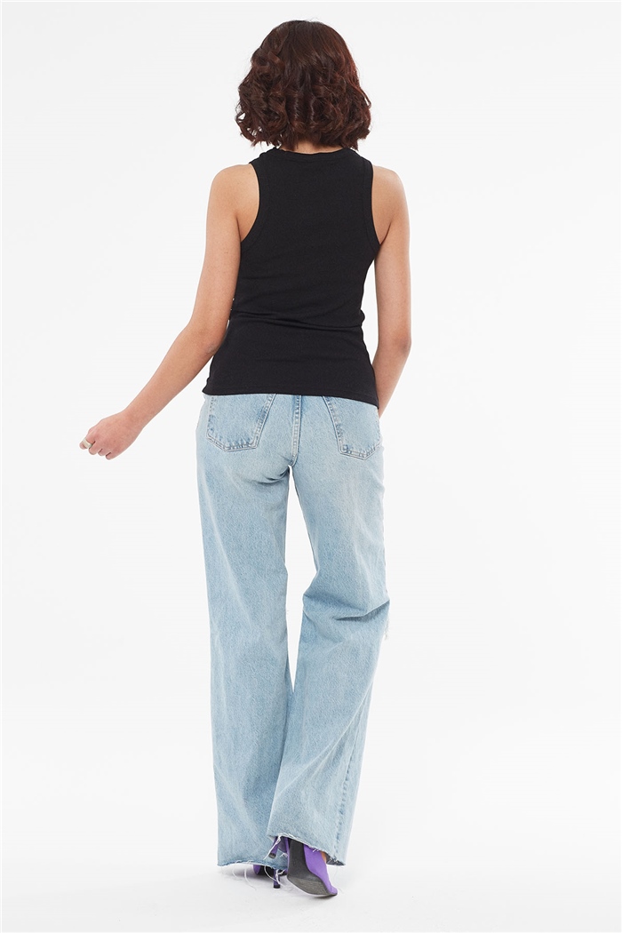Nisan FİTİLLİ ATLET  SİYAH  N22-1403