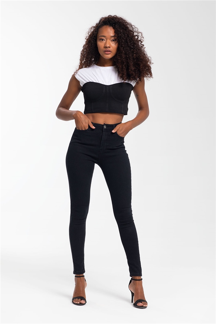 Nisan Garnili Bluz  BEYAZ  N21-1161