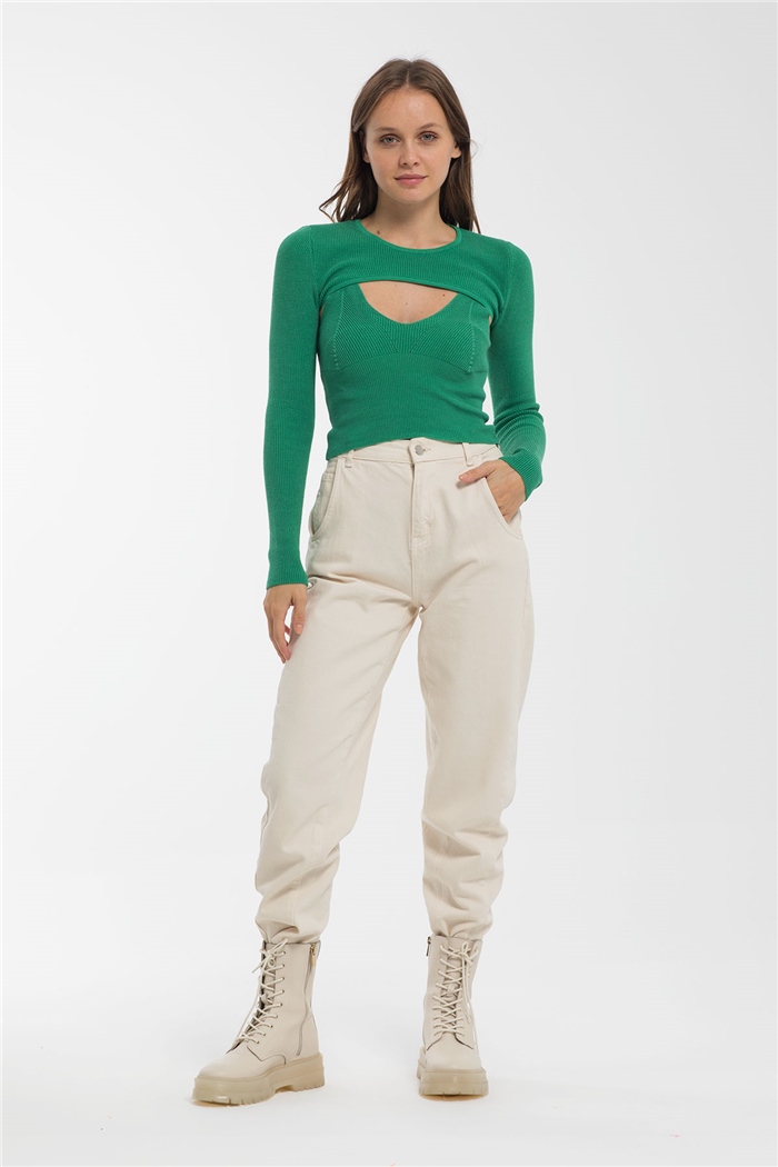 Nisan İçi Atletli Triko Bolero  BENETTON  TT3281-Z