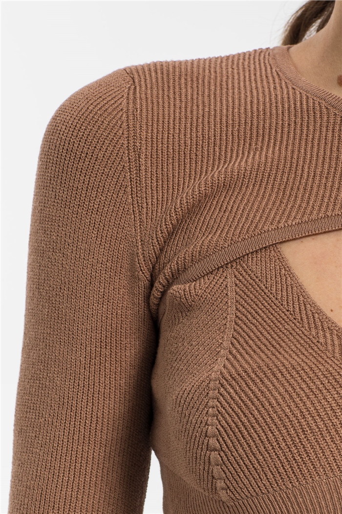 Nisan İçi Atletli Triko Bolero  CAMEL  TT3281-Z