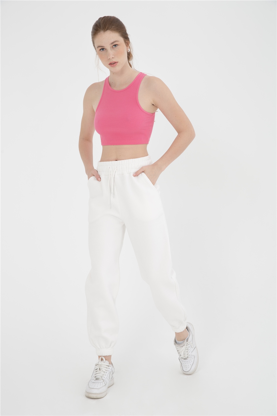 Nisan Kadın Jogger Pantolon EKRU PD22-1032