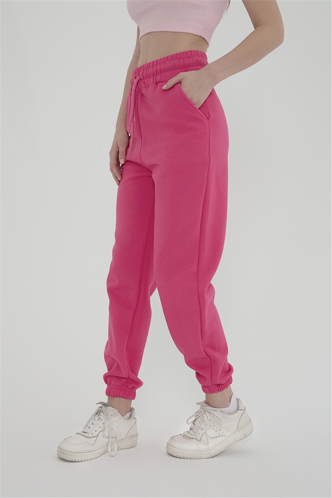 Nisan Kadın Jogger Pantolon FUŞYA PD22-1032