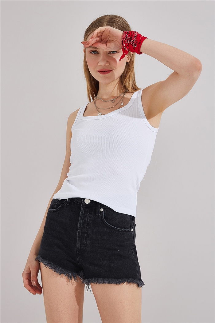 Nisan Kaşkorse Atlet  BEYAZ  PT20-124