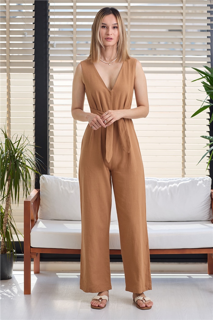 Nisan KETEN TULUM  KAHVE  N22-1499