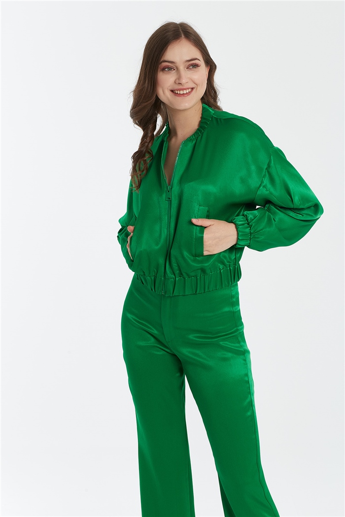 Nisan SATEN BOMBER CEKET  YEŞİL  N22-1301