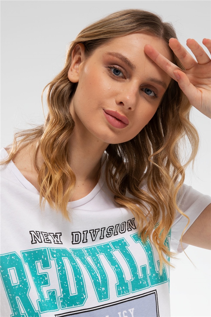 Nisan T-Shirt  BEYAZ  N21-1088