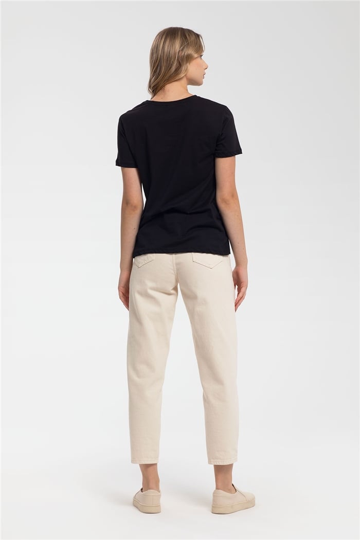 Nisan T-Shirt  SİYAH  N21-1086