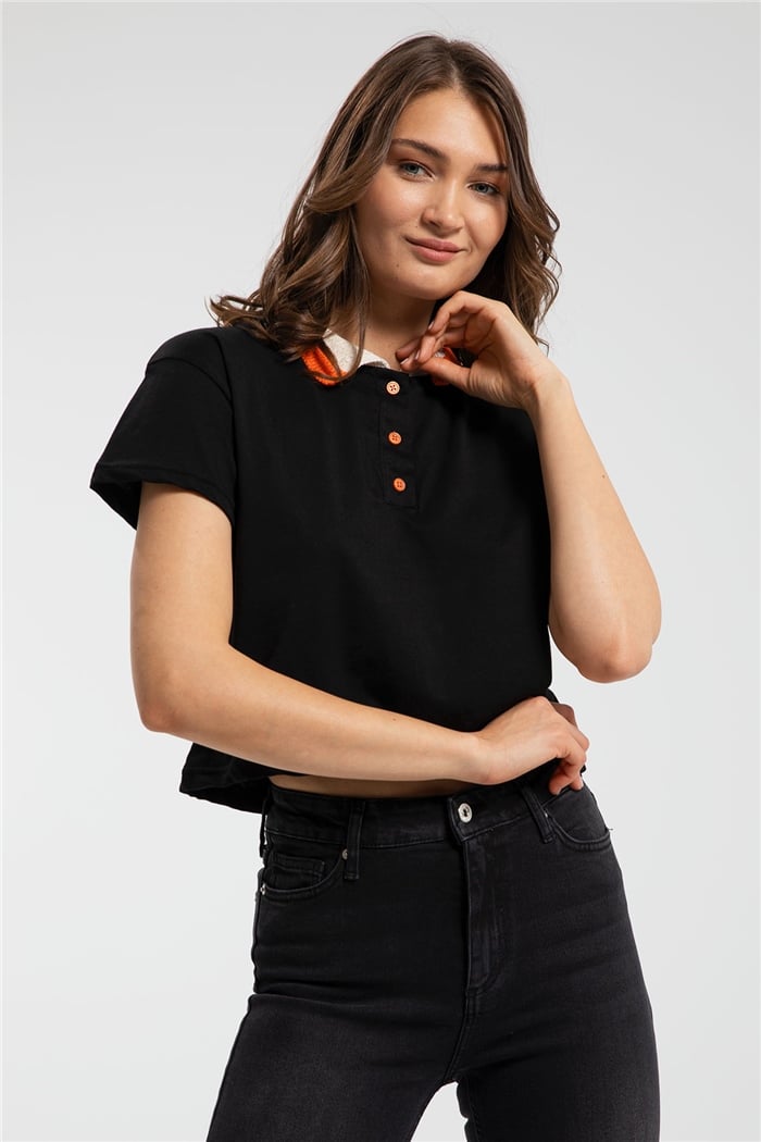 Nisan T-Shirt  SİYAH  N21-1099