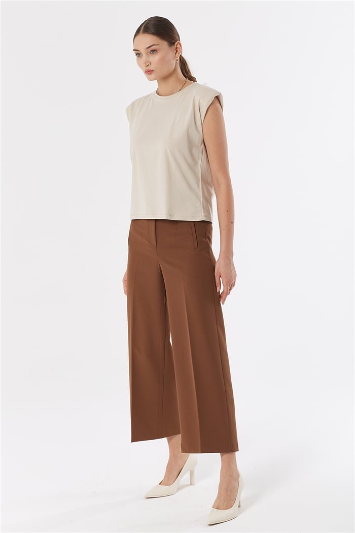 Nisan VATKALI T-SHIRT  BEJ  N22-1325