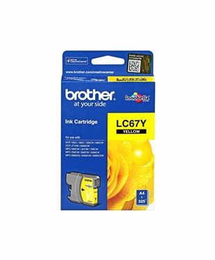 Brother LC67Y Sarı (Yellow) Kartuş