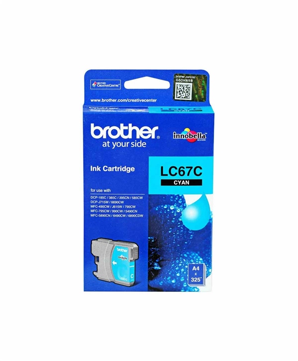 Brother LC67C Mavi (Cyan) Kartuş